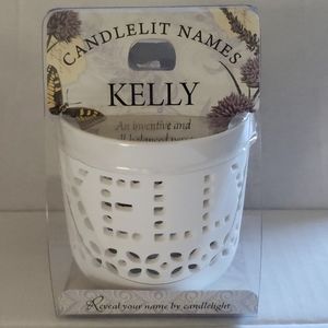 Candlelit Name Votive